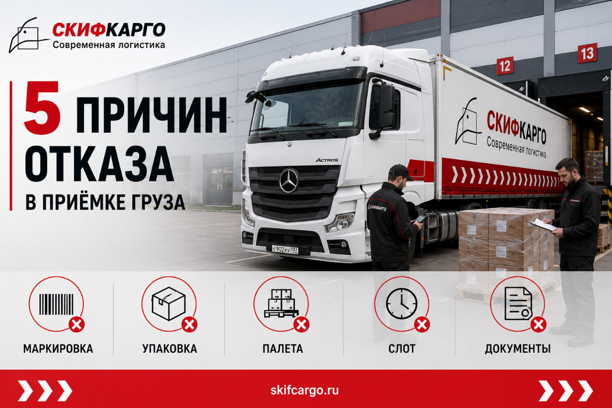 5 причин отказа в приёмке торговых сетей